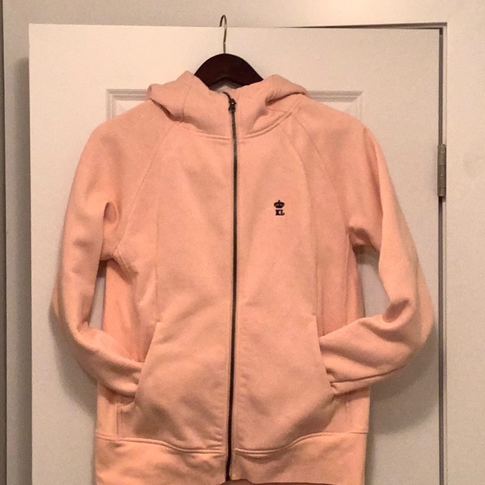 Kingsland Dressage Peach Zip-Up Hoodie